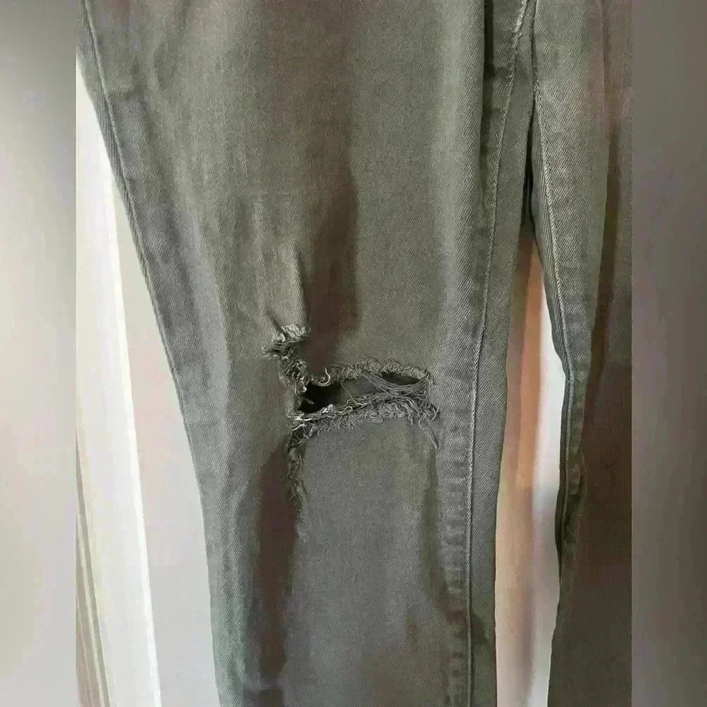 GAP “Legging Skimmer” Jeans Olive Green Women’s Size 6, 28 waist - Picture 2 of 10